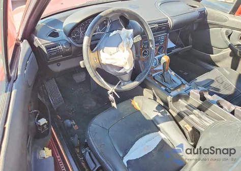 2002 BMW Z3 2.5 из США, поврежденный, VIN 4USCN33442LM06471